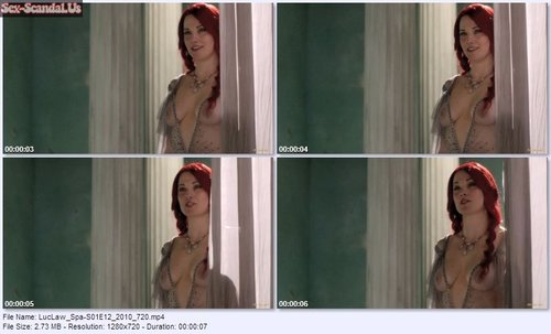 Gwendoline Taylor, Anna Hutchison, Ellen Hollman, Lucy Lawless sex scenes in “Spartacus”
